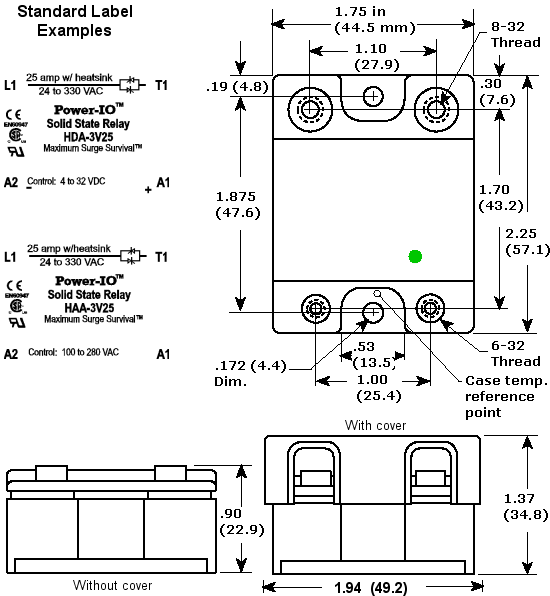 solid state relay for ac loads