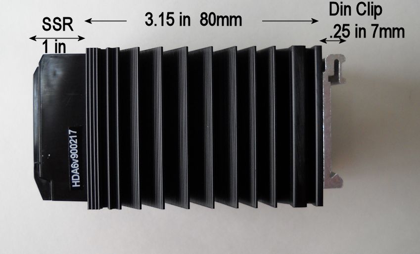 heat sink and solid state relay