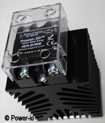 heat sink and solid state relay
