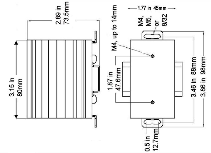 heatsink for 2.0 applications