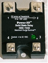 dc switching solid state relay
