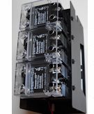 dual solid state relay heat sink